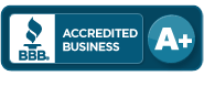 BBB Accredited Business - A+ Rating